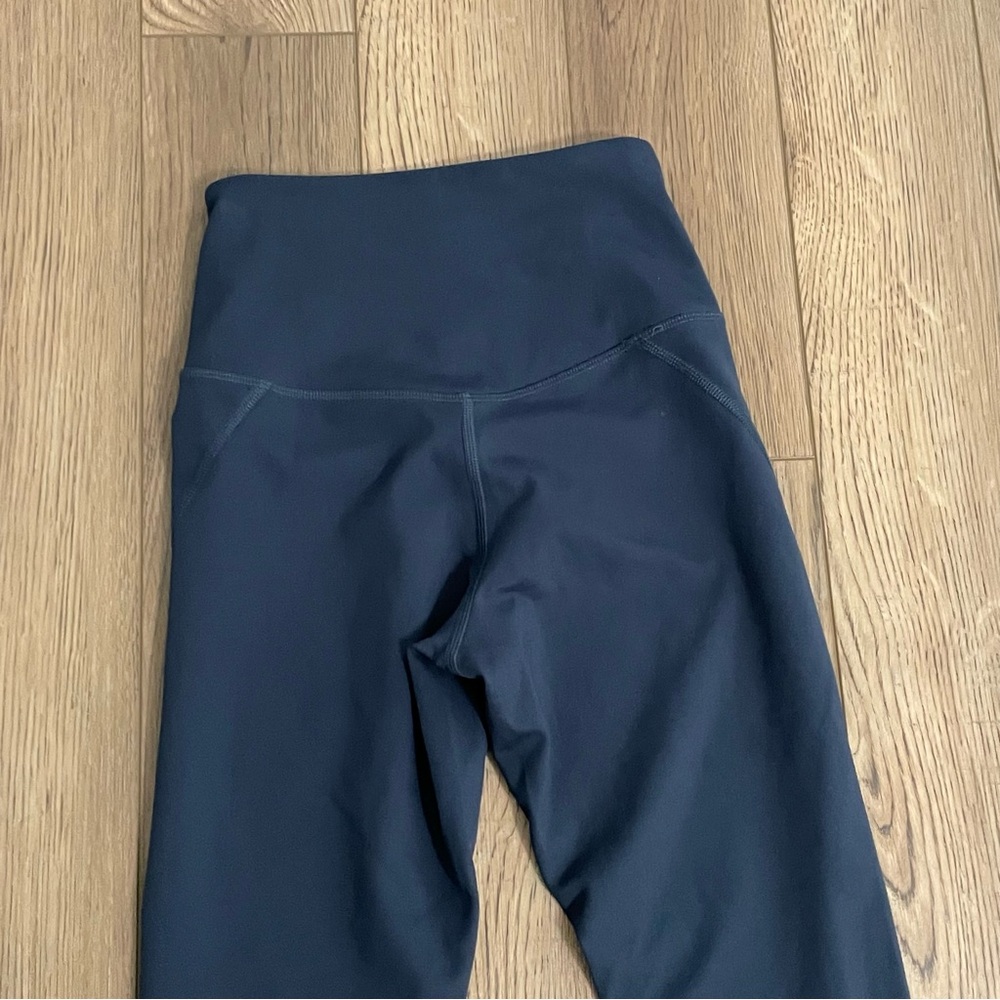Girlfriend Collective‎ Navy Blue Leggings Women’s Size XS - Picture 6 of 9